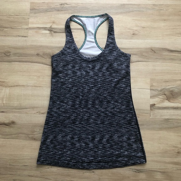 lululemon athletica Black Gray Tank Top - Picture 1 of 6